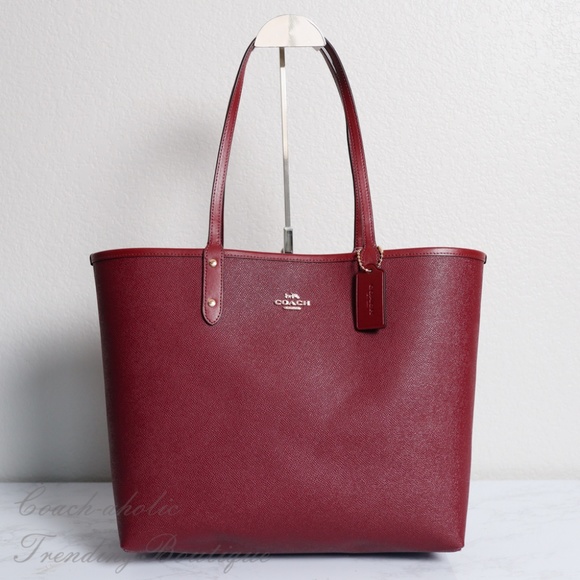 NWT Coach F78279 Reversible City Tote With Daisy - Picture 7 of 8